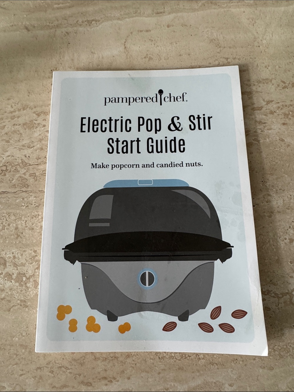Pampered Chef Electric Pop popcorn & nut maker Make popcorn and candied nuts!